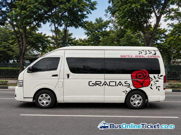 Gracias Shuttle for travel between Bandung, Jakarta and Bekasi