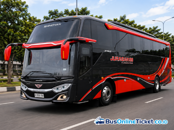 Juragan 99 Sleeper and First Class bus