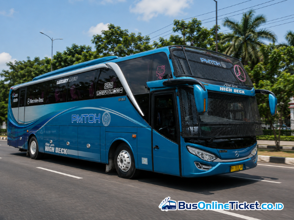 PMTOH Executive bus for travel between Medan and Aceh