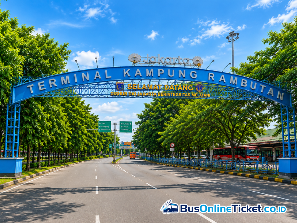 Terminal Kampung Rambutan East Jakarta